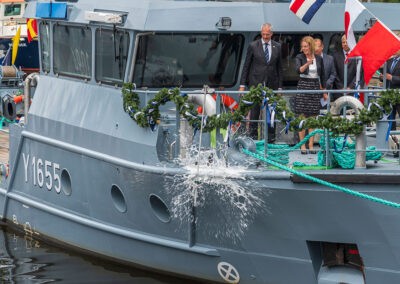 Christening of the STS boat, photo: Daniel Angres