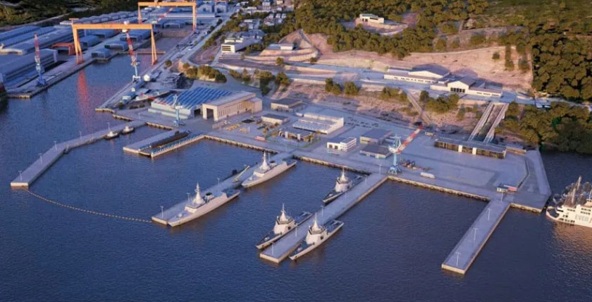 Marinebasis Subic Bay, Grafik: Naval Group