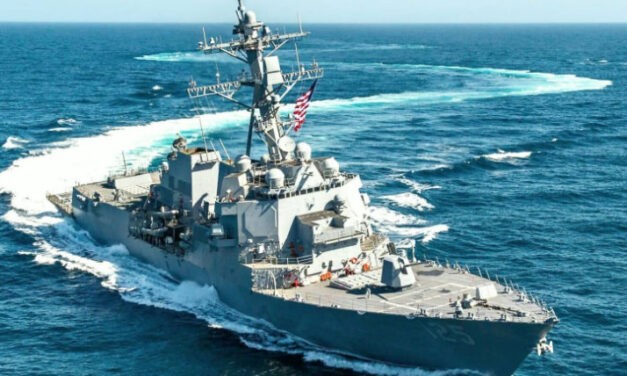 Amerikas Zerstörer JACK H. LUCAS absolviert Abnahmetests