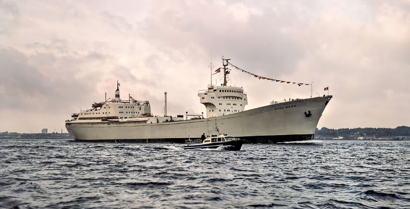 Der Frachter Otto Hahn war das dritte zivile Schiff, das
einen Nuklearantrieb besaß, Foto: Archiv HDW