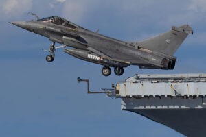 Für die indischen Träger kommtdie französische Rafale M in Betracht, Foto: Marine Nationale