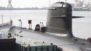 Die VAGIR der KALVARI-Klasse wurde auf Basis der französischen SCORPENE-Klasse in Indien gefertigt,Foto: Indische Marine 