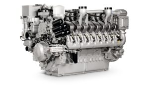 mtu-Motor mit Herstellerfreigabe für HVO-Kraftstoffe. Grafik: mtu