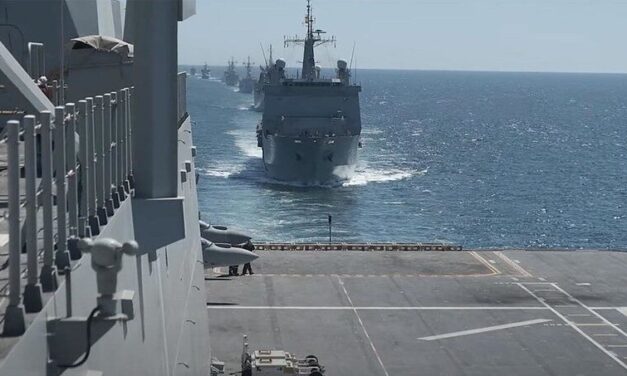 Wir verteidigen Spanien. Von der See her.