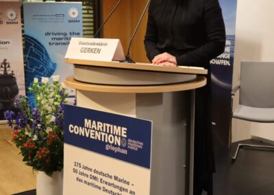 Abschließende Worte durch Staatssekretärin Gerken. Foto: K.H. Brüdegam