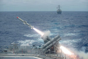 Der Harpoon wurde 1977 in Dienst gestellt und findet sichheute bei über 20 Marinen, Foto: US Navy