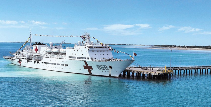 Daishan Dao in Kiribati, Foto: Chinesische Botschaft Kiribati/G.Jiangbo