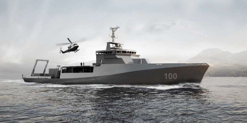 The joint design by Abeking & Rassmussen and Fassmer for Indonesia