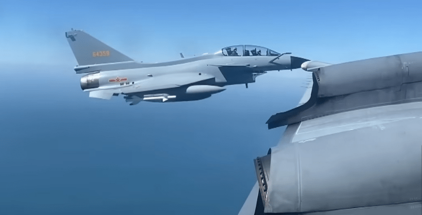 Chengdu J-10, Foto: YouTube/GlobalNews