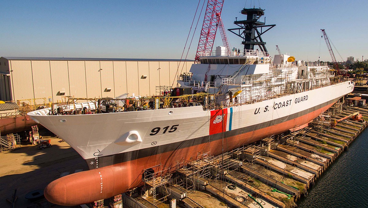 Konzeptbild der Argus im Einsatz, Grafik: Eastern Shipbuilding Group