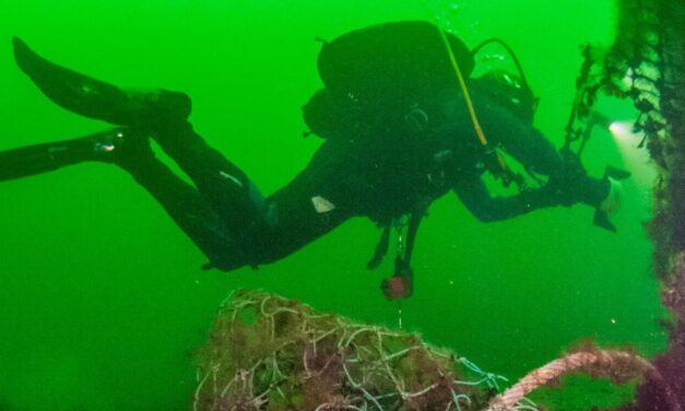 Geisternetze vor Rügen