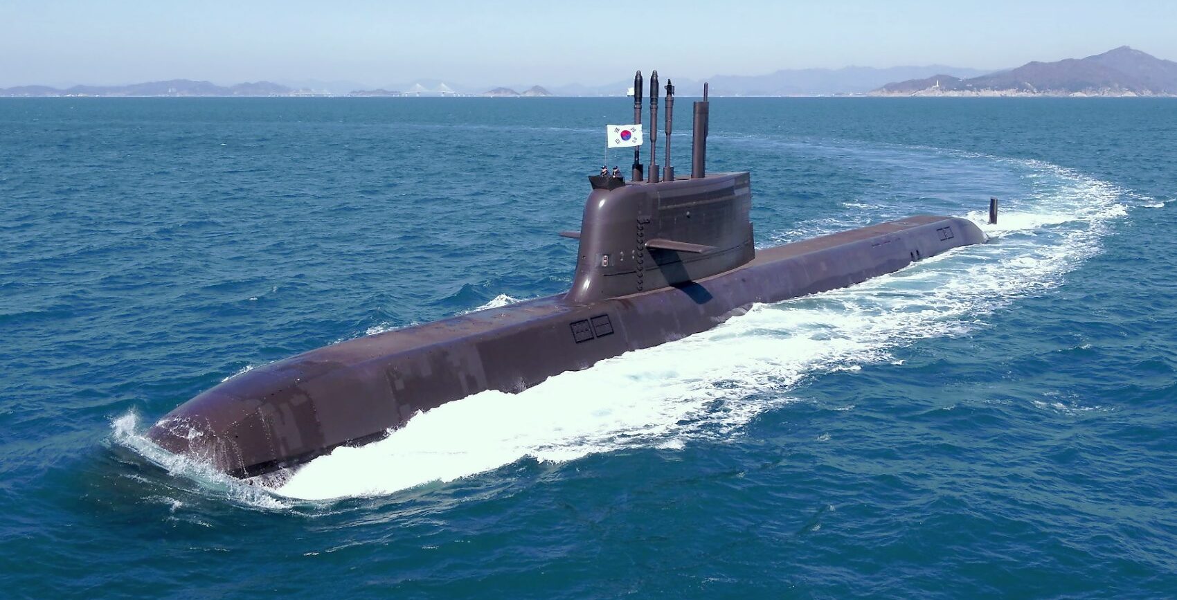 "Ahn Moo", South Korean submarine of the KSS3 class. Photo: DAPA