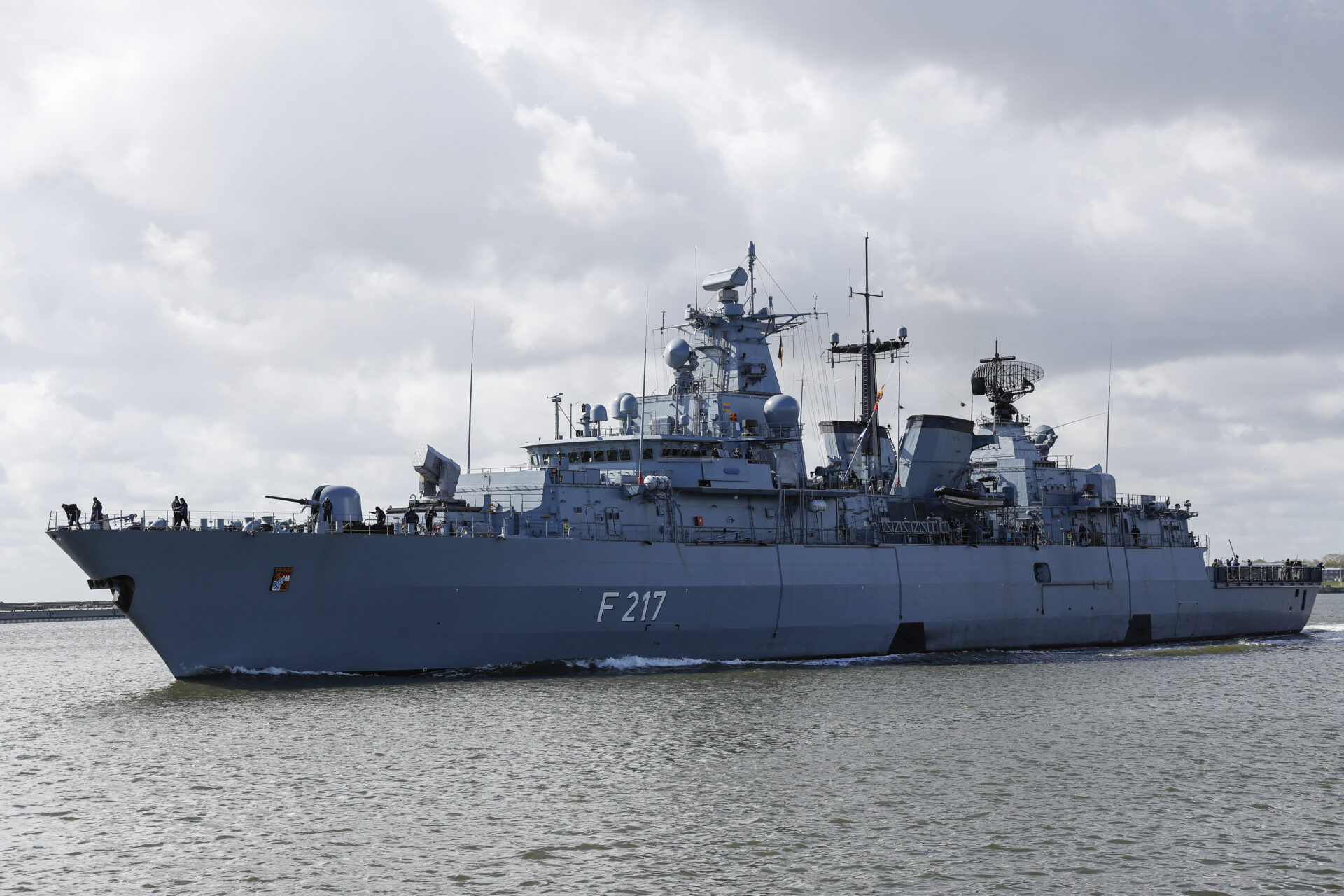 Deutsche Fregatte Bayern, Foto: Bw/Leon Rodewald