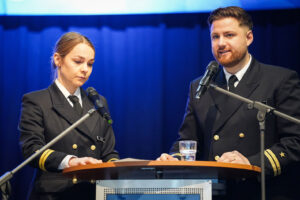 Das Ehepaar Fiona und Luca Frost waren die ersten Vortragenden der diesjährigen HiTaTa, Fotos: Bw/Nico Theska