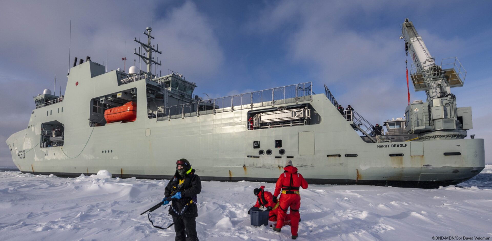 Mit 103 Metern Länge sind die AOPVs diegrößten Kriegsschiffe, die Kanada in den letzten fünf Jahrzehnten gebaut hat, Foto: Kanadische Marine