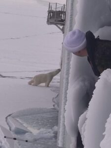 Das kanadische Schiff ziehtstets neugierige Besucher an, Foto: Kanadische Marine