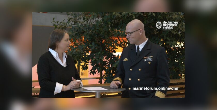 Christian Bock, Vorsitzender des Deutschen Maritimen Instituts