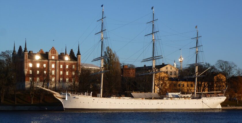 Heute dient der Dreimaster als Jugendherberge, Foto: Andreas von Klewitz