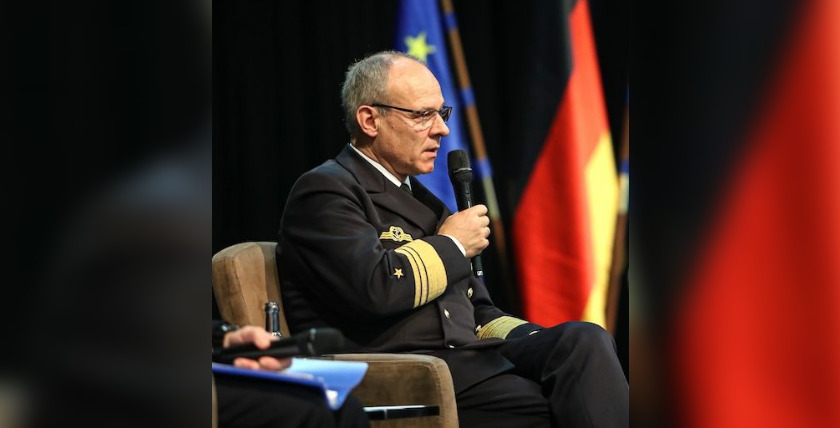 Vizeadmiral Kaack Foto: Bw/Rodewald