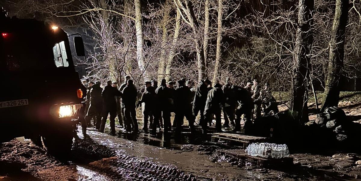 Ausbildungskompanie des Seebataillons im Harz. Foto: Deutsche Marine