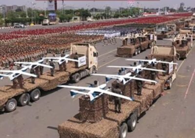 Drohnenstaffel Mirsad 2 (September-Parade). Foto: MEMRI JTTM