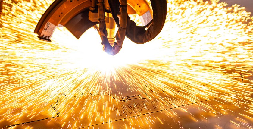 Marinebetriebsstoffversorger Klasse 707: Baubeginn, Bild: Meyer-Gruppe