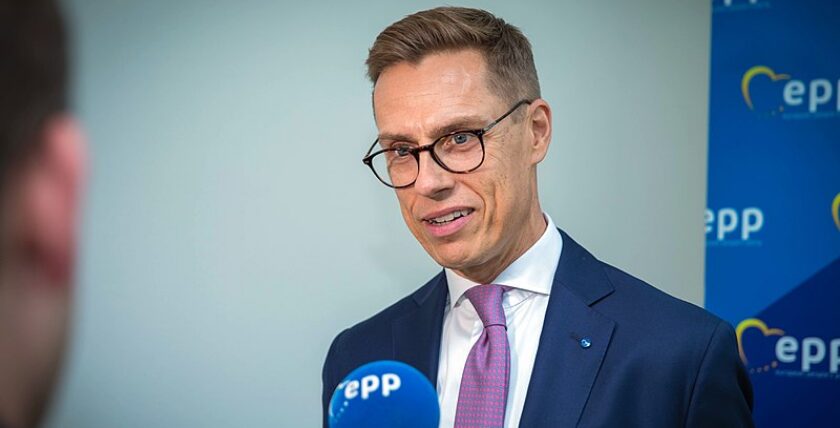Gewählter finnischer Präsident Alexander Stubb. Foto: Wikimedia CC by 2.0