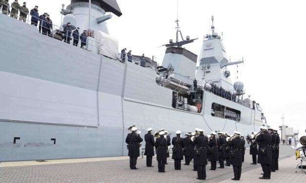 Rotes Meer und EUNAVFOR Aspides: Fregatte "Hessen" ausgelaufen