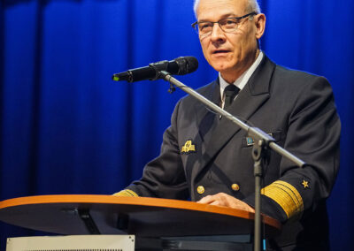 Wie immer findet Vizeadmiral Kaack deutliche Worte, Foto: Bw/Nico Theska