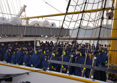 Auslaufen Gorch Fock, Foto: Bundeswehr/ Marcel Kröncke