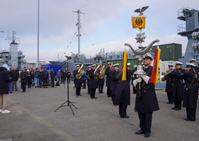 Auslaufen Gorch Fock, Foto: Bundeswehr/ Marcel Kröncke