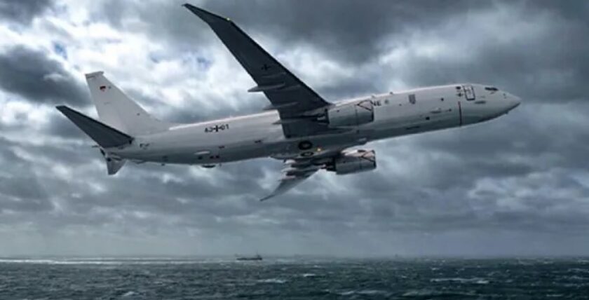 Fotomontage einer P-8A Poseidon für Deutschland. Foto: Boeing