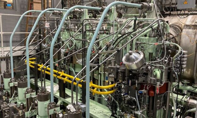 MAN – Erster Ammoniak-Motor vor Einbau