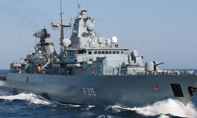 Fregatte "Brandenburg" läuft ins Mittelmeer aus