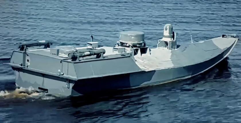 Überwasserdrohne Sea Baby, Foto: MoD Ukraine