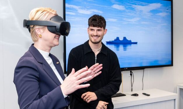 Deutsche Bundesratspräsidentin besucht Generalunternehmer des Marinerüstungsprojekts F126