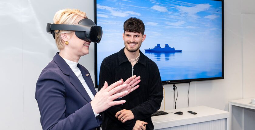 Manuela Schwesig besucht Damen Naval, Foto: Damen Naval