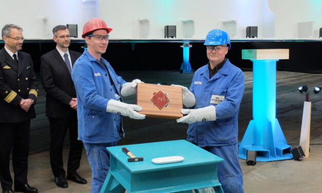 Großer Tag für ein großes Schiff