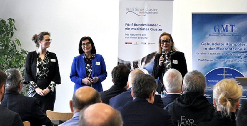 vlnr: Katrin Caldwell (MCN), Petra Mahnke (GMT) und Uta Hermes (SMN), Foto: MCN e.V.