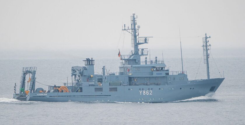 FGS Helmsand (Y 862) der WTD 71, Foto: Michael Nitz