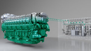 Prüfstandmotor. Bild: FI-IGP