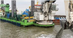 Nassbagger „Peter The Great“. Bild: DEME-Group