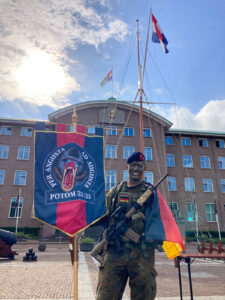 Erstmals schloss eindeutscher Offizier die niederländische Zugführerausbildung erfolgreich ab, Foto: Bw/Kronenberg-Diercks