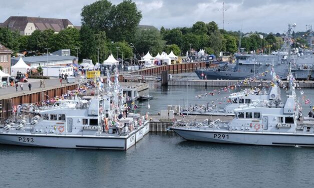 40 ships and boats from 16 nations at the 130th Kiel Week!