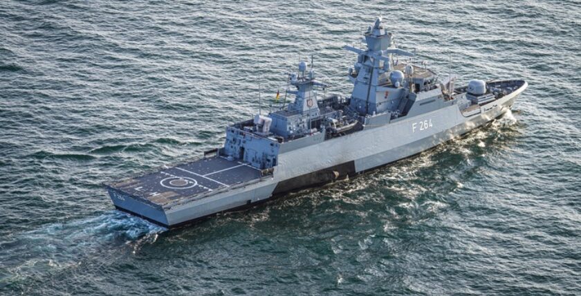 Korvette "Ludwigshafen am Rhein", Foto: Bundeswehr