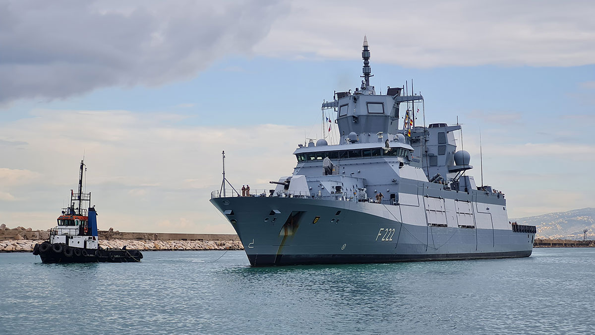 Einlaufen auf Zypern, Foto: Bw