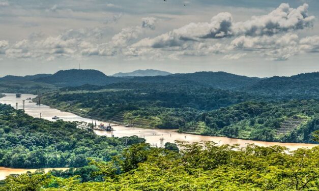 Kanal mit Wassermangel