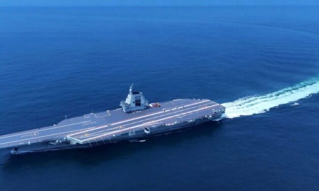 See-Erprobung von Chinas "Fujian"