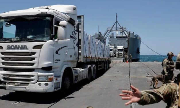 US-Schwimmpier vor Gaza wird abgebaut