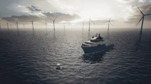 Die erste Ladeboje soll in einem Offshore-Windpark verankert werden. Foto: Stillstrom